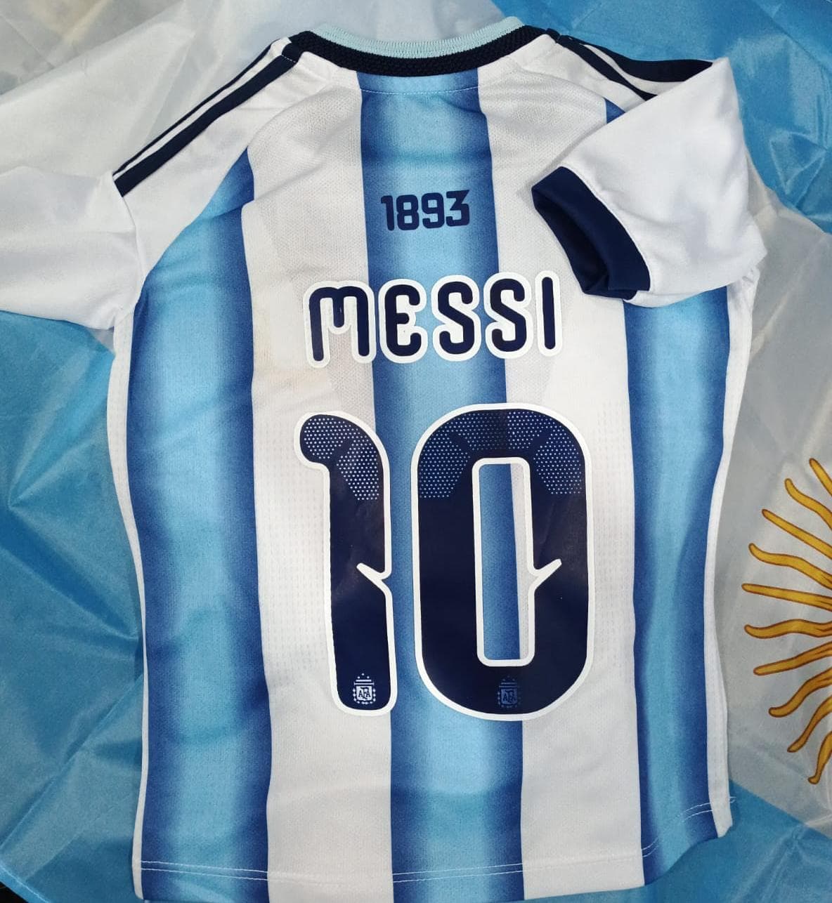 Remera Seleccion arg Niños